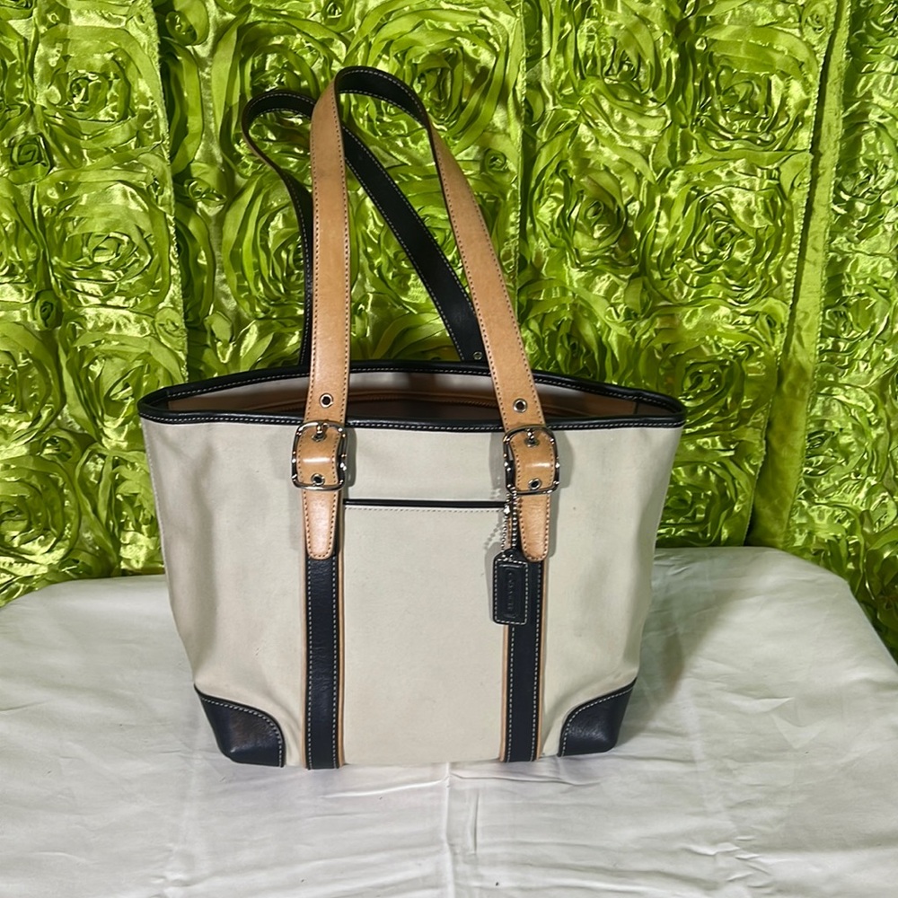 Coach Hampton Canvas tote bag